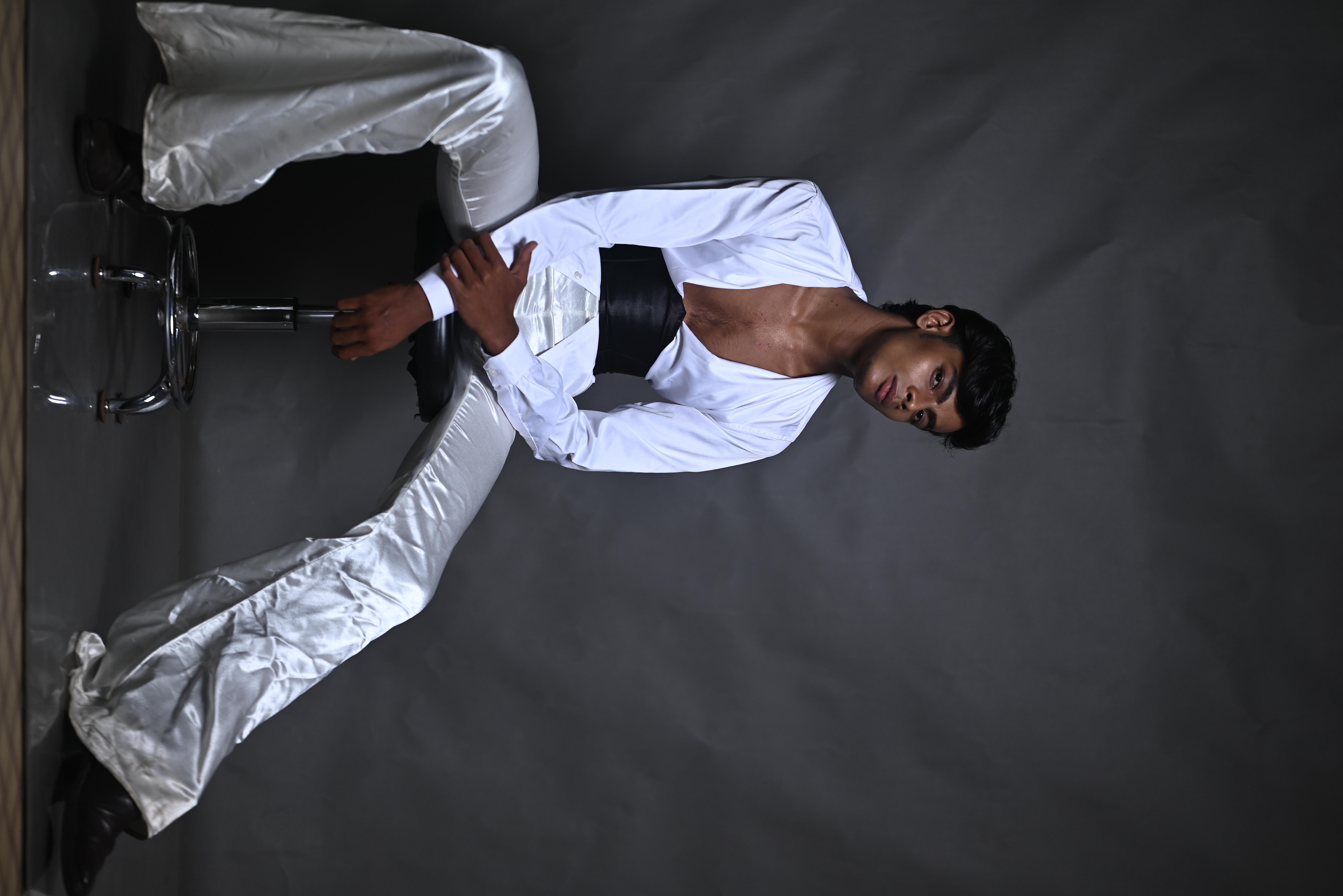 Summer Floral Dress - Back View